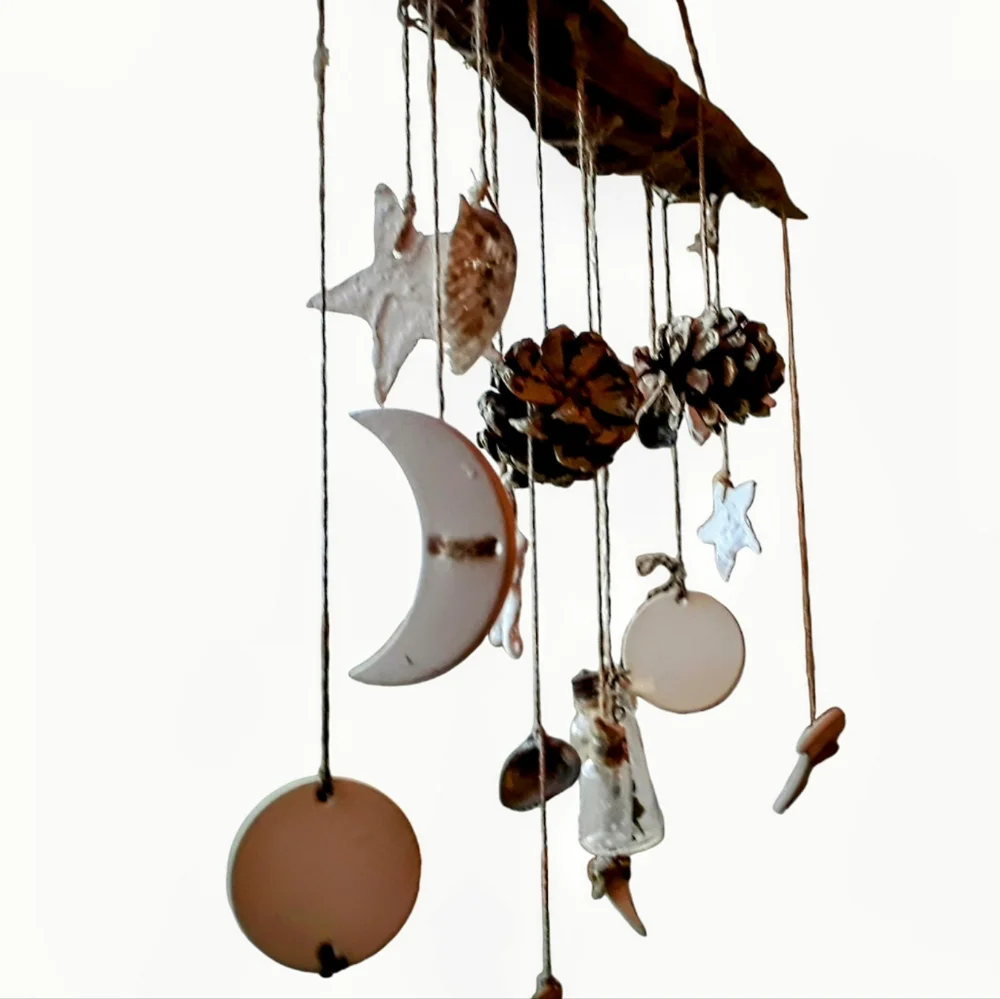 Driftwood wind chime